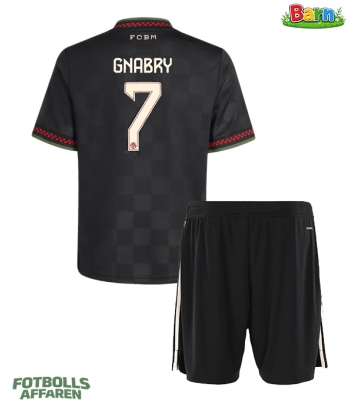 Bayern Munich Serge Gnabry #7 Tredjeställ Barn 2025-26 Kortärmad (+ Korta byxor)
